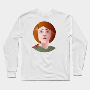 Etain Echraide. Heroine of Irish mythology. Long Sleeve T-Shirt